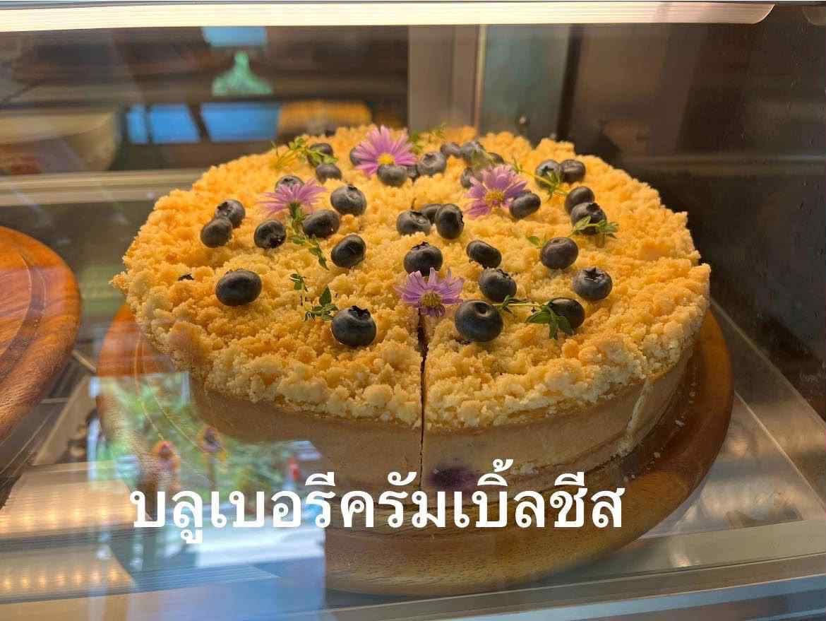 Blueberry Crumble Cheesecake